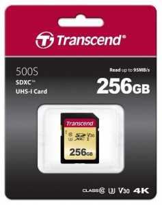 Card De Memorie Transcend SDXC 256GB Clasa 10 