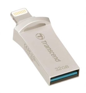 Memorie USB Transcend 32GB, USB drive for iOS device, JetDrive Go 500, Silver