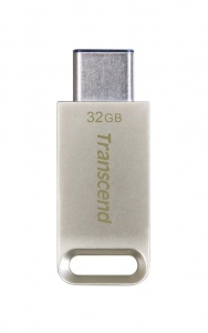 Memorie USB Transcend 32GB Jetflash 850 USB 3.0 Type-C, Silver