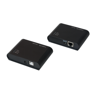 LOGILINK - USB 2.0 Extender with built-in 4-Port USB 2.0 Hub and Power Supply