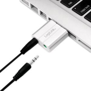 LOGILINK - USB audio adapter, silver