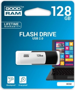 Memorie USB GOODRAM UCO2 128GB USB 2.0 Black/White