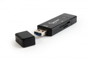 Card Reader Gembird Multi-USB SD OTG, Black