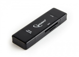 Card Reader Gembird Multi-USB SD OTG, Black