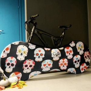 VELOSOCK Indoor bike cover Skulls