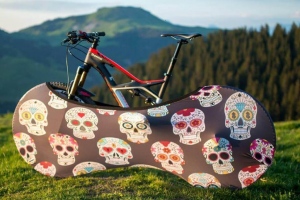 VELOSOCK Indoor bike cover Skulls