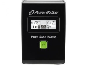 Power Walker LINE-INTERACTIVE 800VA 2X 230V SCHUKO, PURE SINE WAVE, RJ11/45