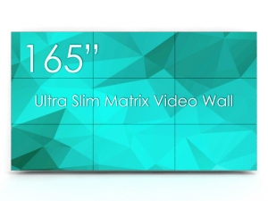 Solutie VideoWALL Vogel-s 3x3 cu fixare pe perete si 9 Display-uri SWEDX UMX-55K8-01