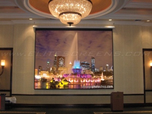 Ecran Proiectie EliteScreens VMAX180XWV electric perete/tavan 365,7 x 274,3 cm format 4:3