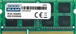 Memorie Laptop GOODRAM W-DL16S08G 8GB DDR3 1600MHz CL11