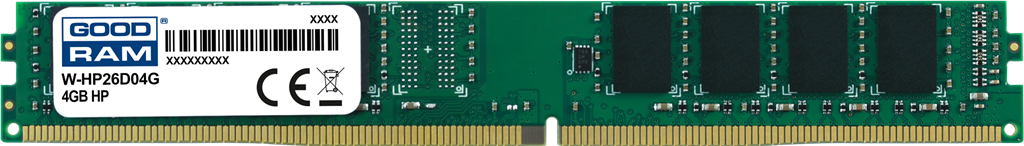 Memorie GOODRAM DDR4 DIMM 4GB 2666MHz CL19 HP