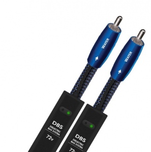 Cablu audio 2RCA - 2RCA AudioQuest Water, 2m, DBS 72V inclus