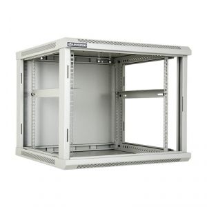  Rack Linkbasic wall-mounting cabinet 19-- 9U 600x600mm grey (steel front door)