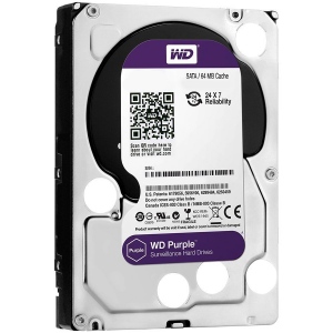 HDD Western Digital Purple WD81PURZ 8TB, SATA 6.0 Gb/s, 5400 Rpm, 3.5 Inch