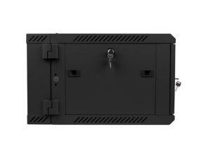 Lanberg wall-mounted double section rack 19-- flat pack 6U/600x600mm black