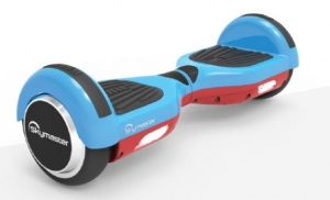 Skateboard-ul electric Skymaster Wheels 6 Dual Smart albastru-rosu