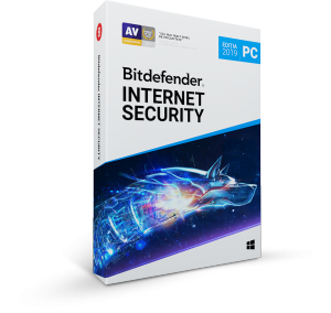 Licenta Bitdefender Antivirus Internet Security 2019 Retail 1 user 12 months