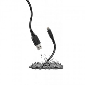 TNB XTREMWORK - XCBL150-1.5m USB / Lightning Cable - Black / Grey