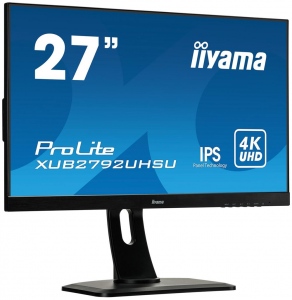 Monitor Iiyama XUB2792UHSU-B1 27 inch 4K UHD, panel IPS, DVI/HDMI/DP, speakers