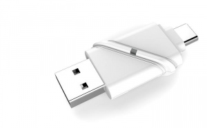 Unitek Cititor de carduri microSD- USB/USB TYP-C,Y-9323
