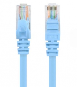 Unitek Cable Patchcord UTP CAT.6 BLUE 3M; Y-C811ABL