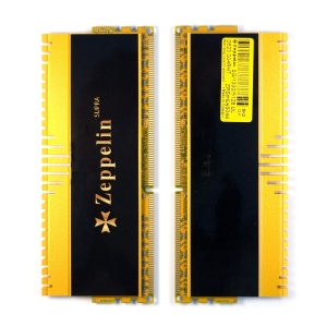 Memorie DDR Zeppelin DDR3 Gaming 16GB frecventa 1333 Mhz (kit 2x 8GB) dual channel kit, radiator, (retail) 