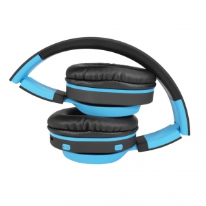 ART Bluetooth Headphones with microphone OI-E1B black/blue