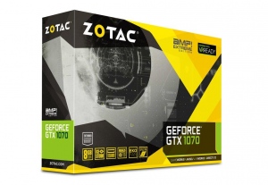 Placa Video Nvidia Zotac GeForce GTX 1070 AMP Extreme  8GB GDDR5 